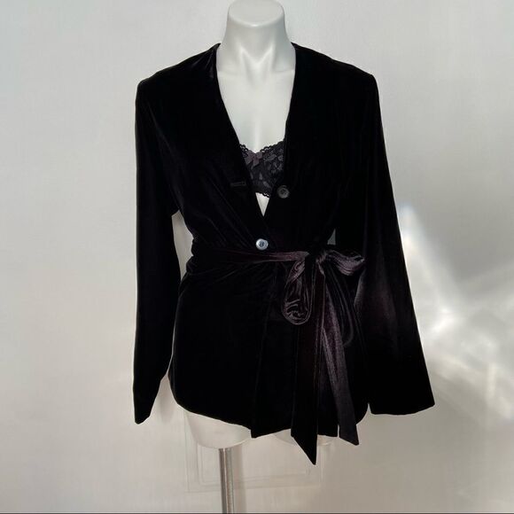 Liz Claiborne Velvet Blazer  - Picture 1 of 13